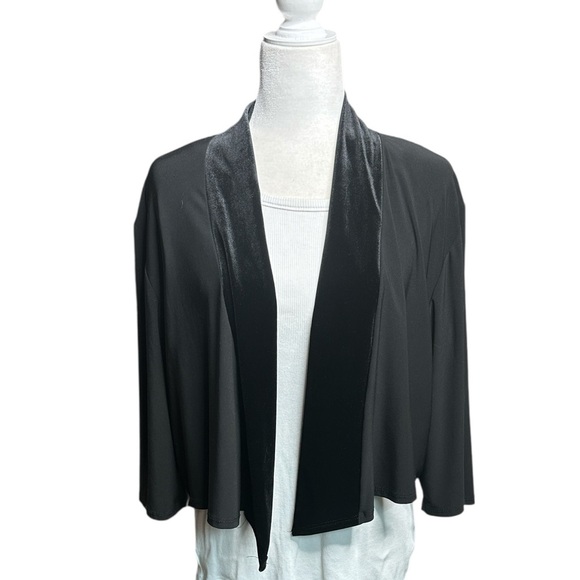 Elegant Black Women's Bolo Jacket - Picture 1 of 5
